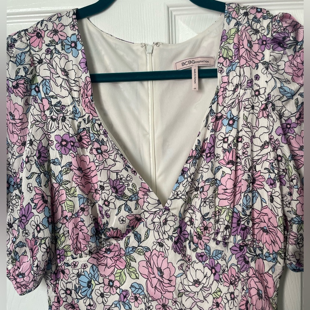 Floral midi dress